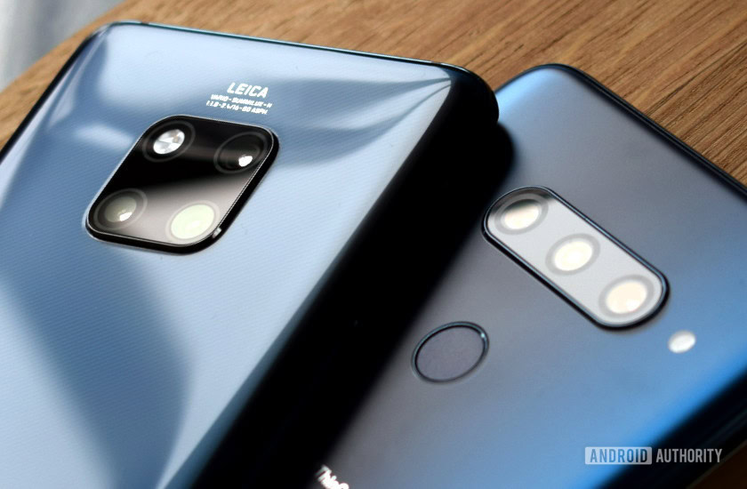 HUAWEI P20 Pro vs LG V40 cameras