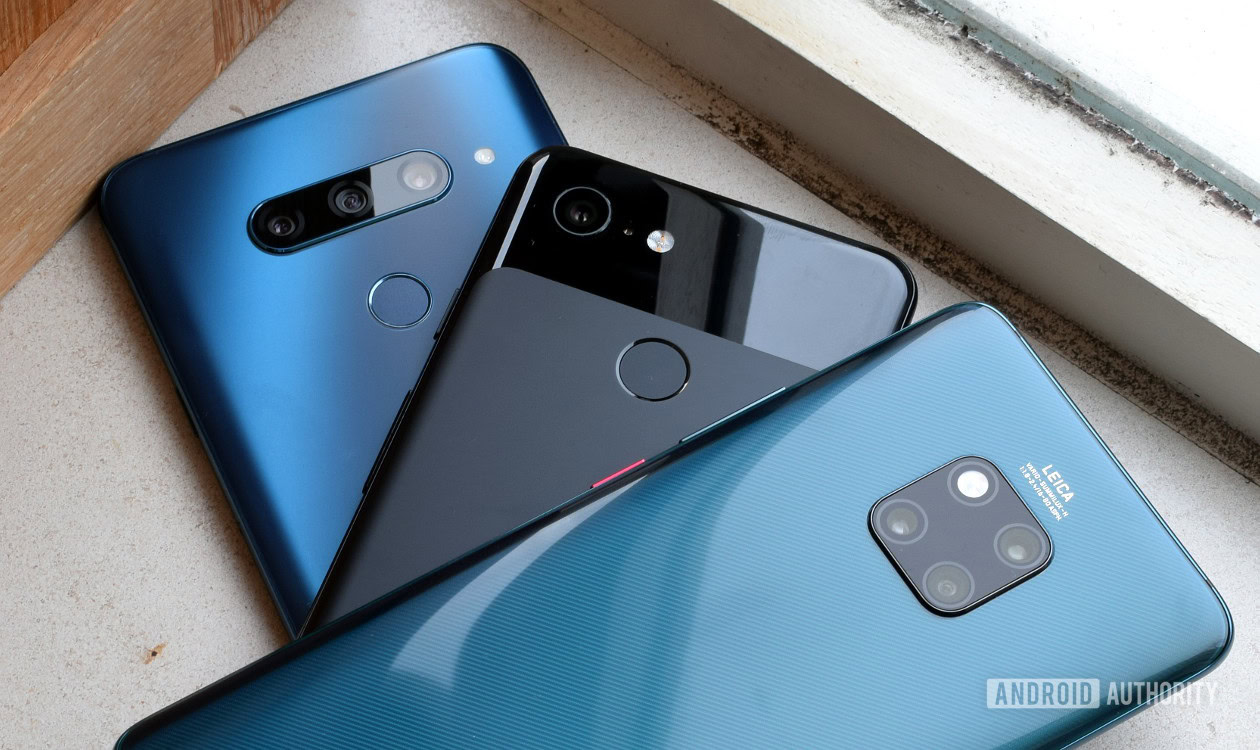 LG V40 vs Google Pixel 3 vs HUAWEI Mate 20 Pro Cameras