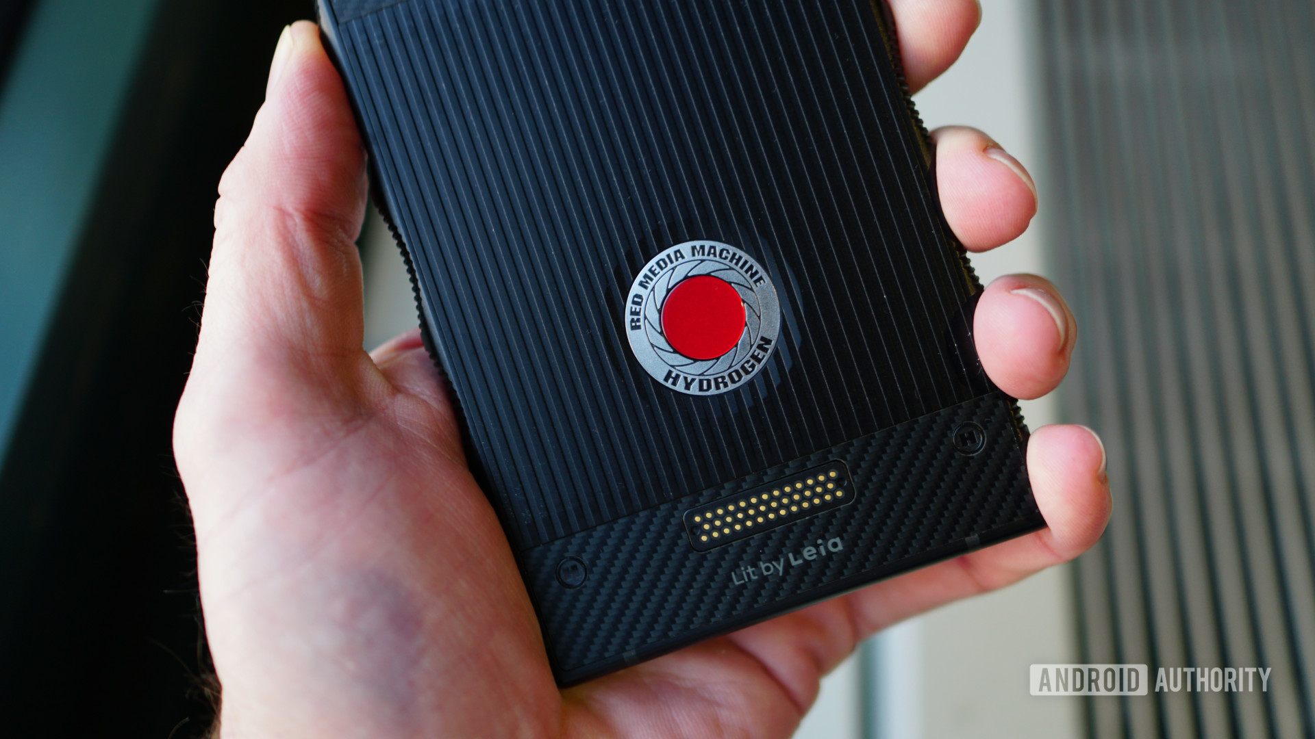 Red Hydrogen One back