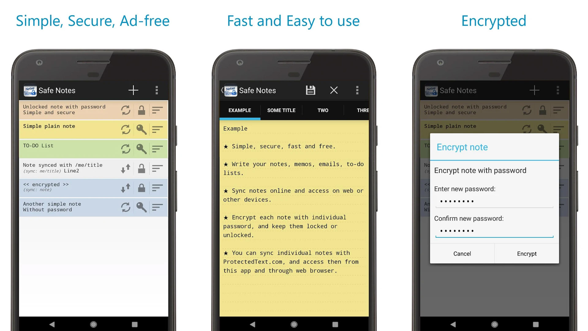 Screenshots of Safe Notes - the best christmas app