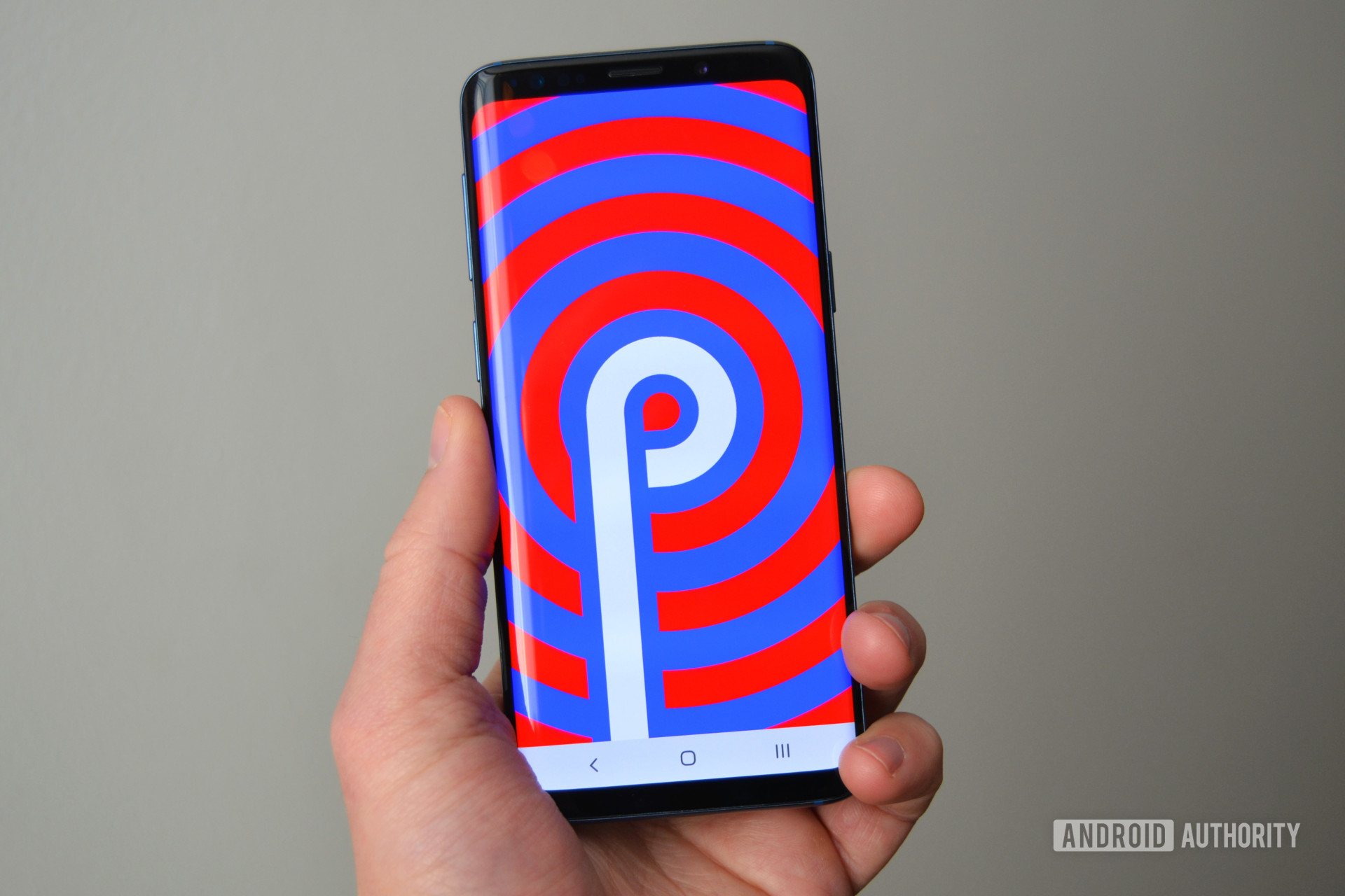 samsung galaxy s9 one ui review android pie logo easter egg