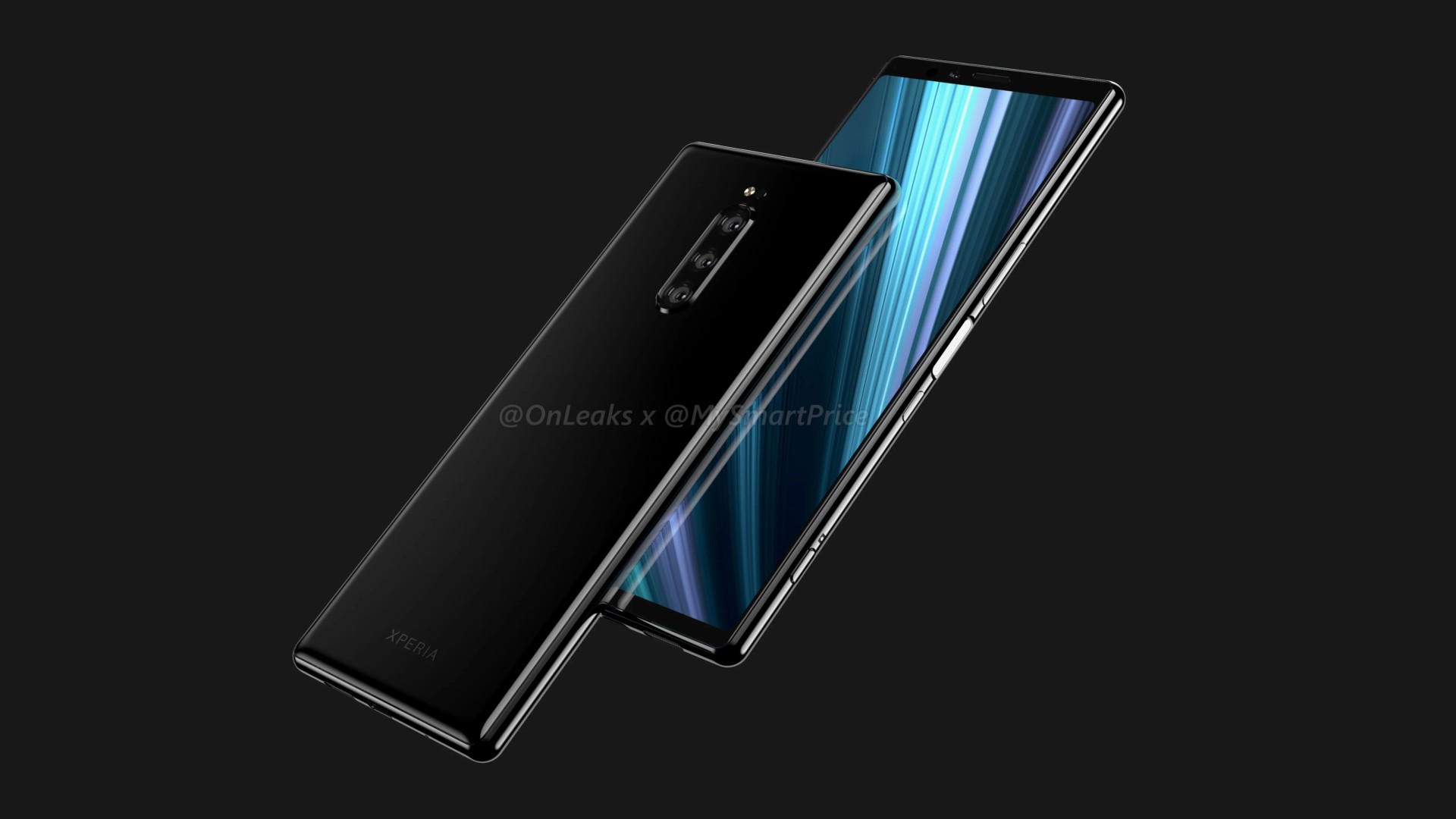 An unofficial render of the Sony Xperia XZ4.