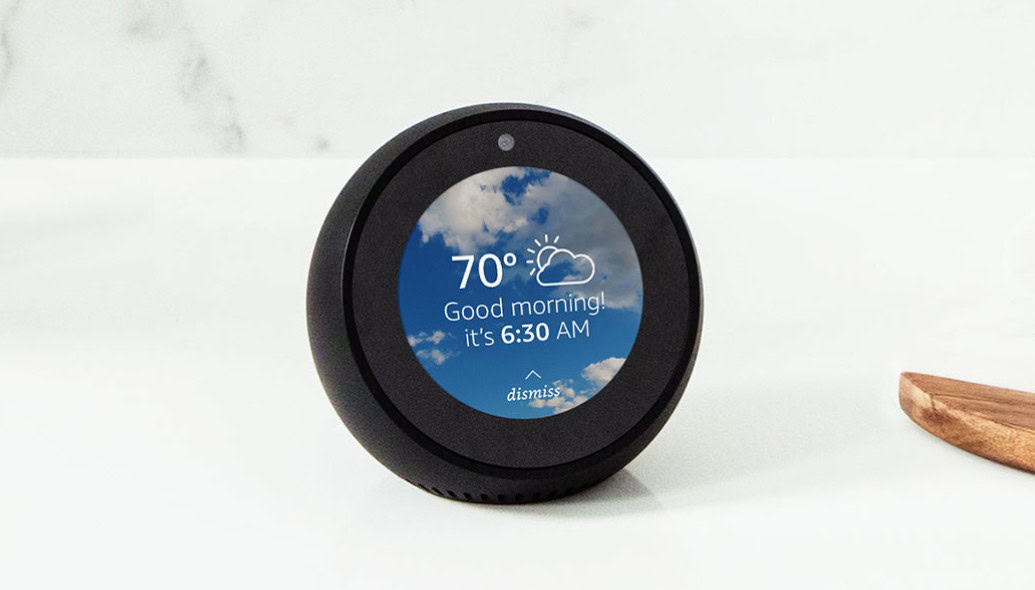 The Amazon Echo Spot.