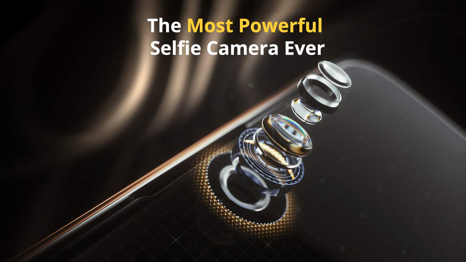 A teaser for the realme U1 selfie camera.
