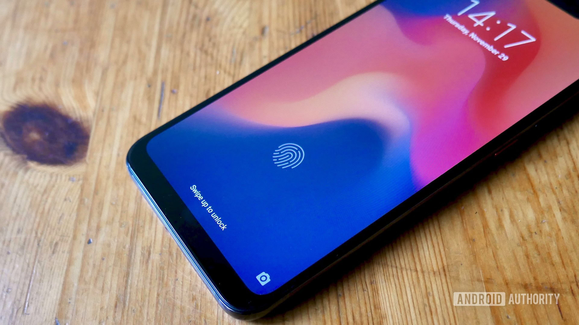 Xiaomi Mi 8 Pro in-display fingerprint sensor