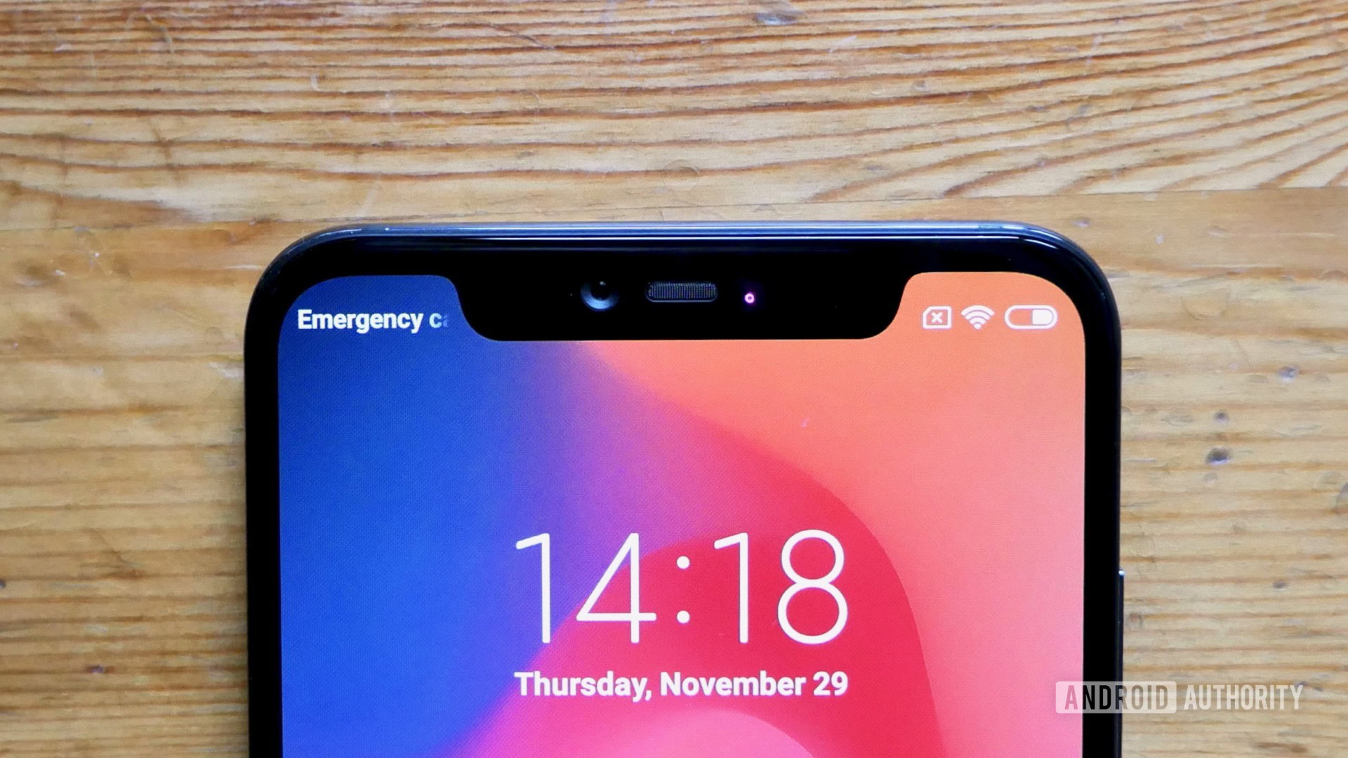 Xiaomi Mi 8 Pro notch