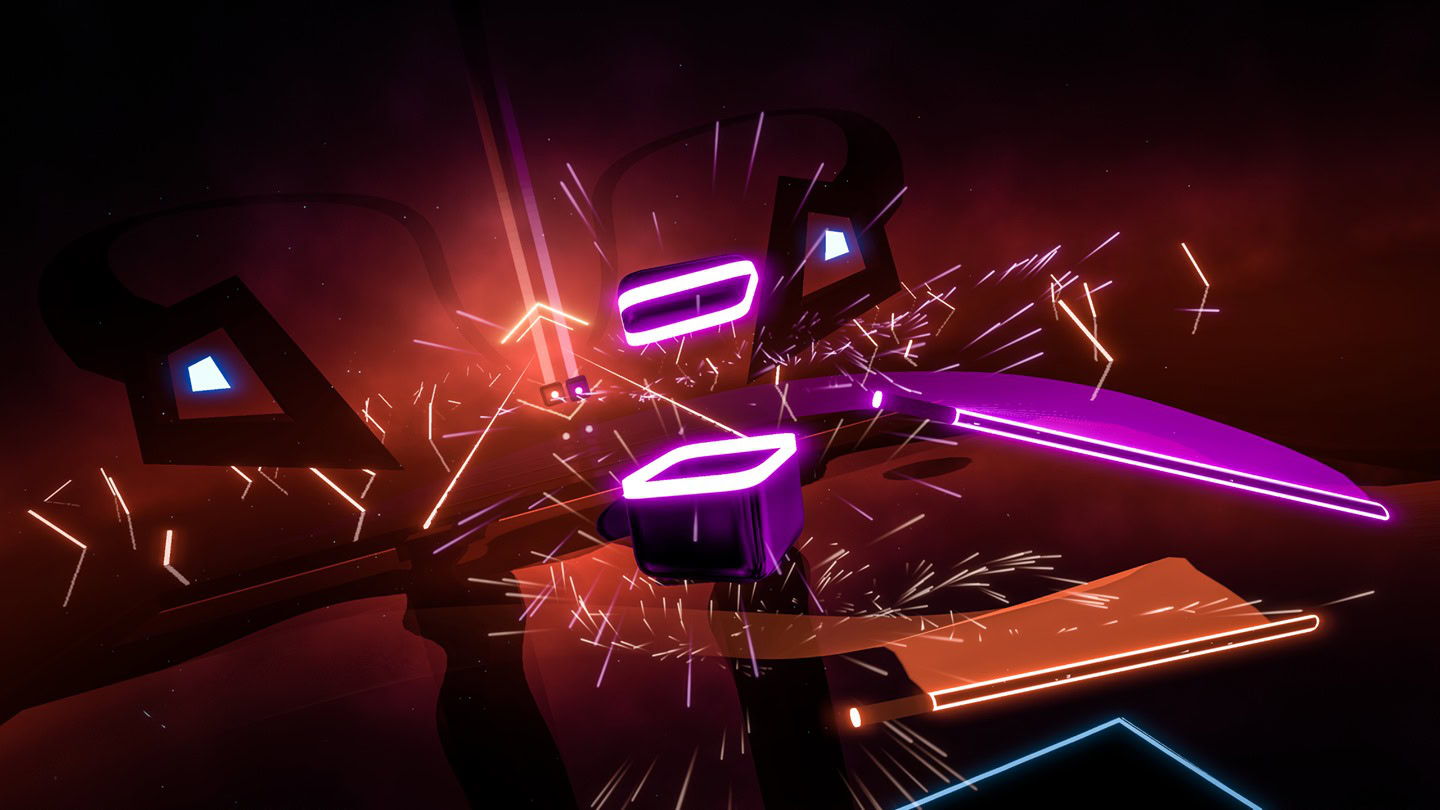 Beat Saber VR game screenshot