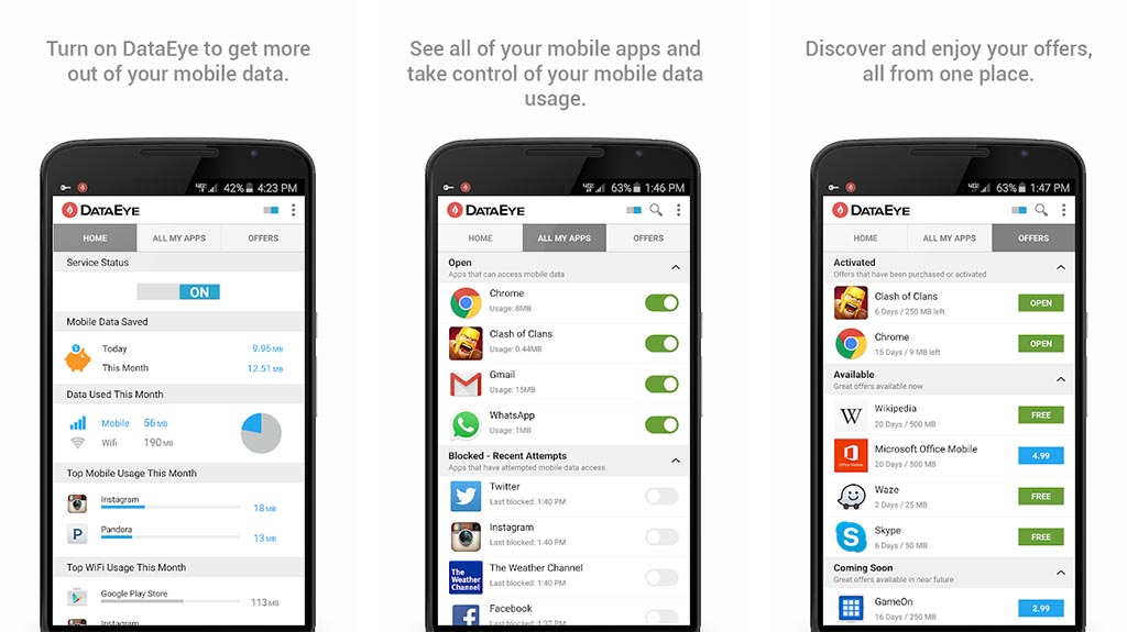 DataEye - best data saver apps for android