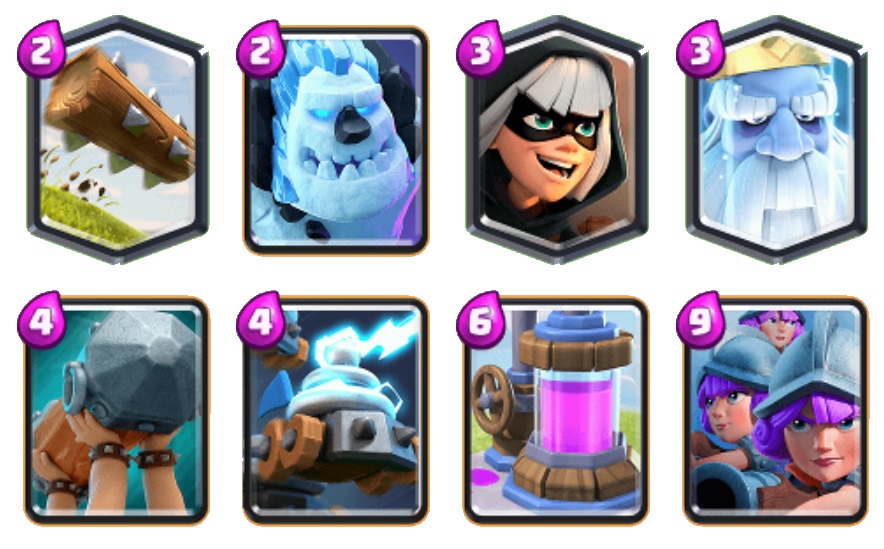 Legend Zappies 3 Musketeers good Clash Royale decks