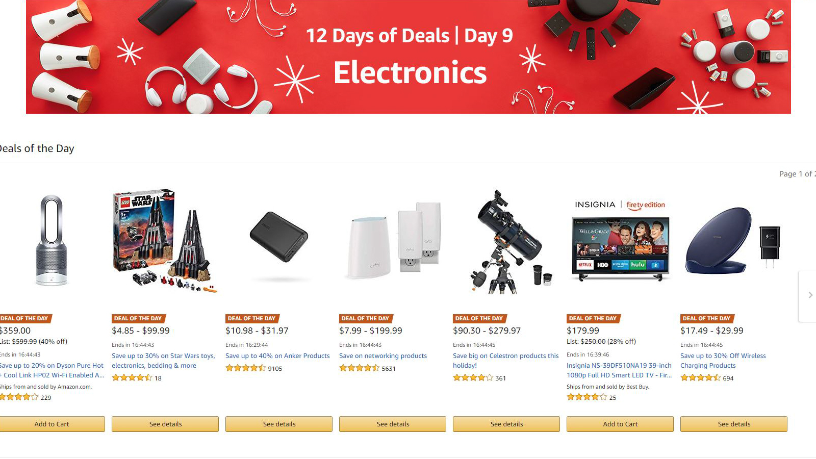 Amazon 12 Days of Deals