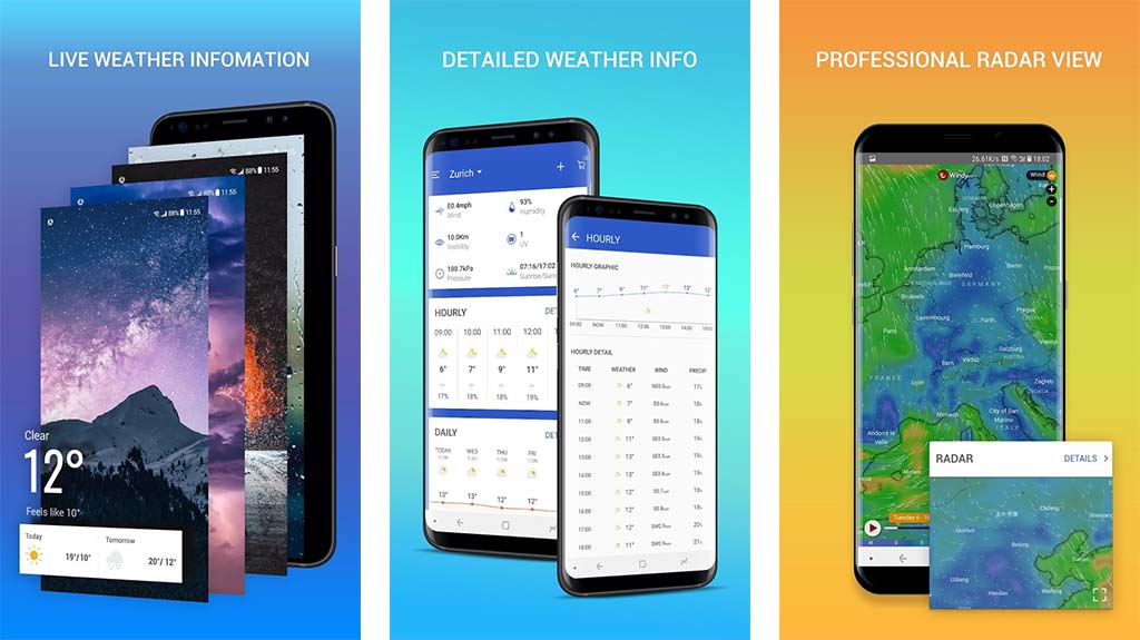 Apex Weather - best new android apps