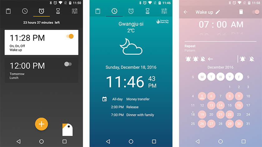 Early Bird Alarm Clock es una de las mejores aplicaciones de despertador para Android