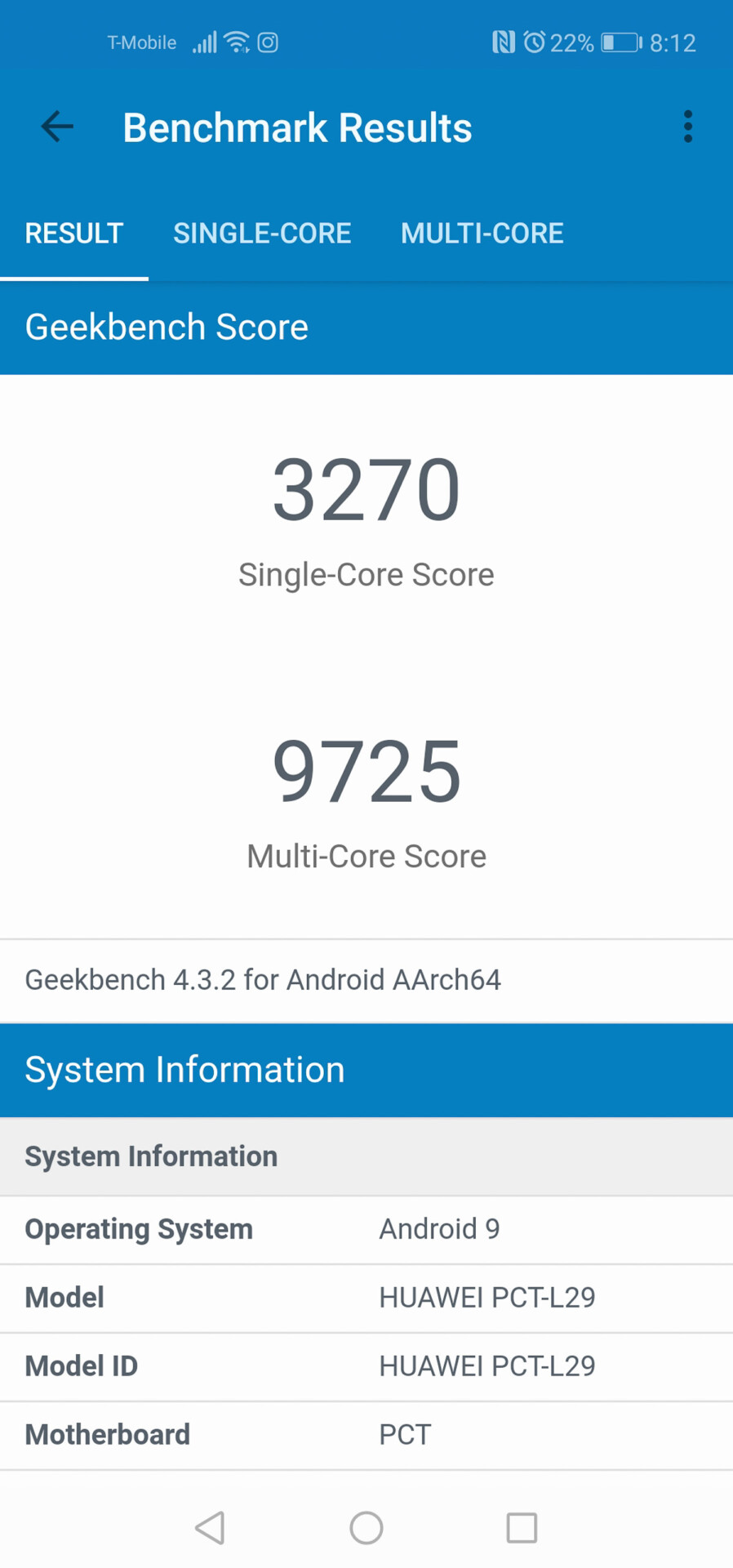 Honor View 20 benchmark results