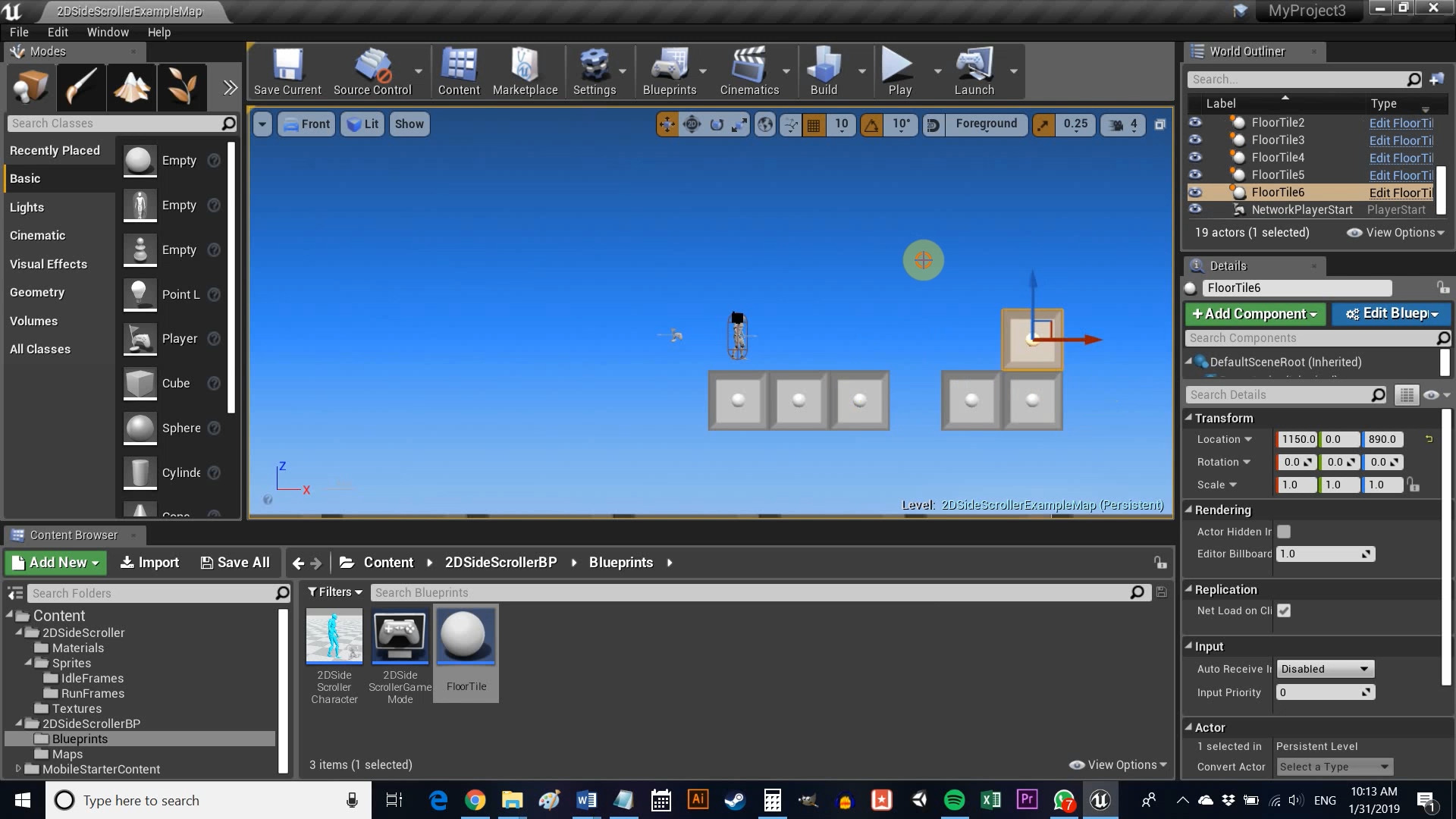 Level design Android Unreal Engine 4