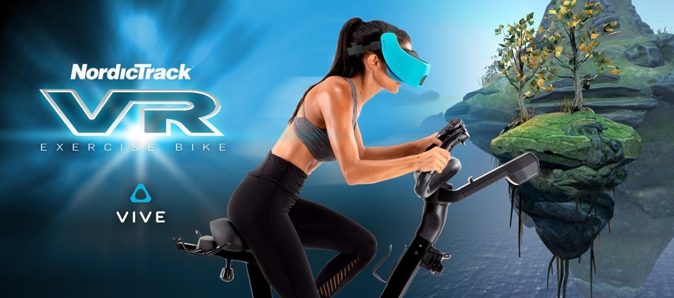 NordicTrack VR Exercise Bike powered by Vive