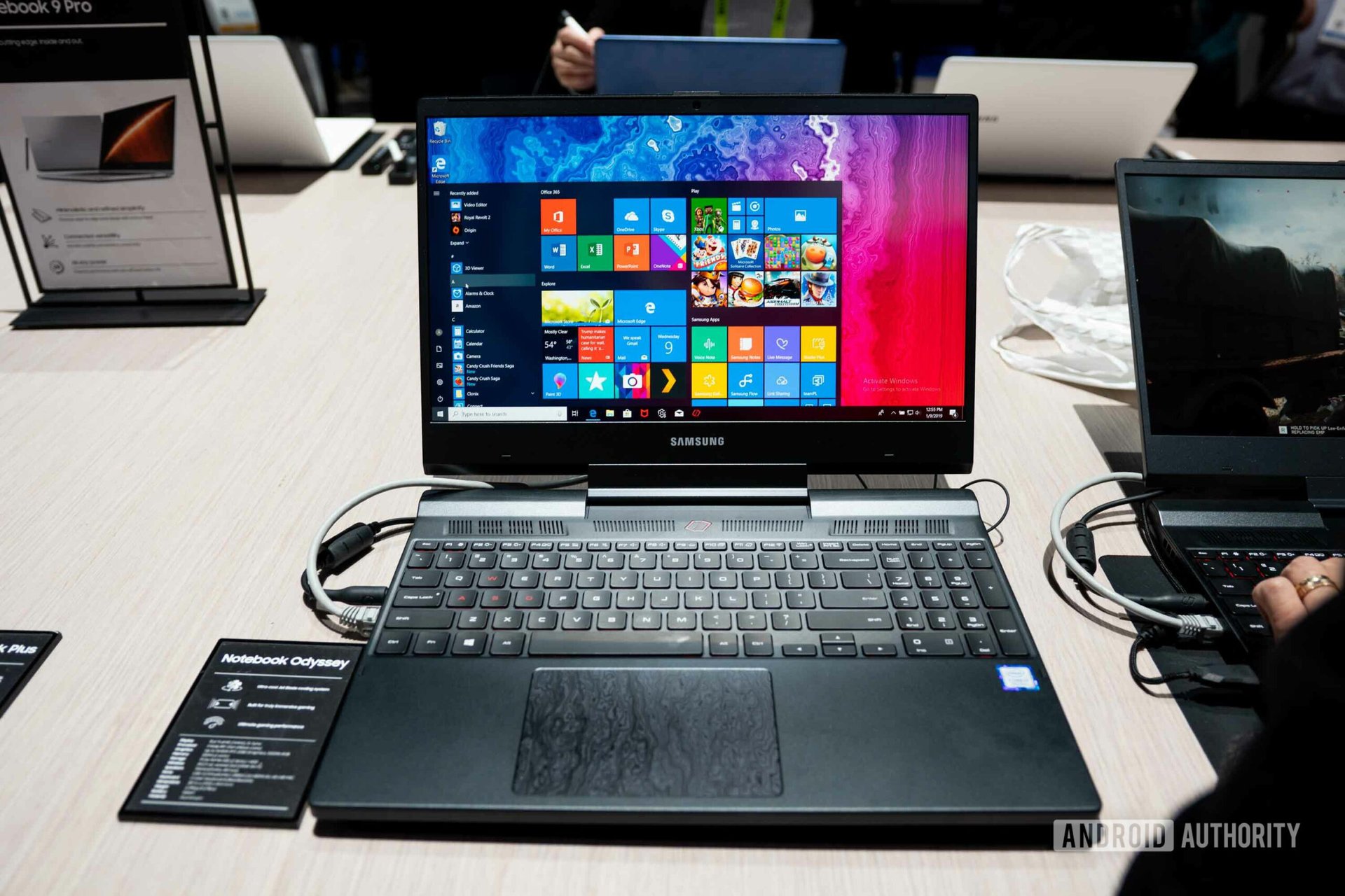 Samsung Notebook Odyssey - best laptops of CES 2019