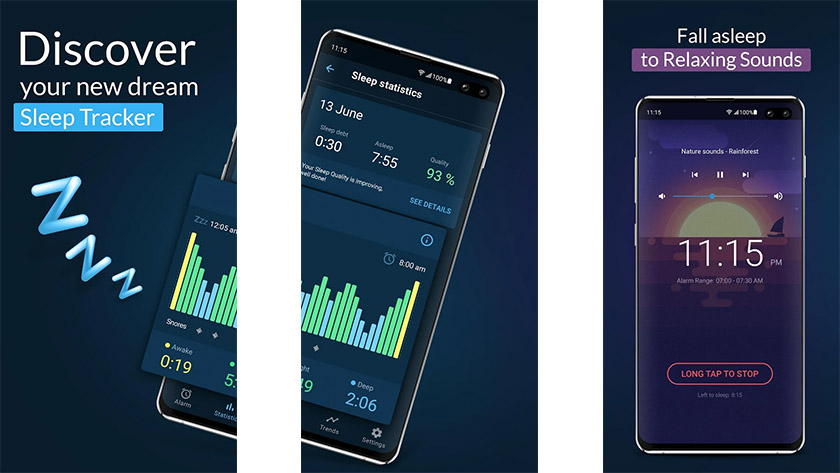 Sleepzy is one of the best alarm clock apps for android