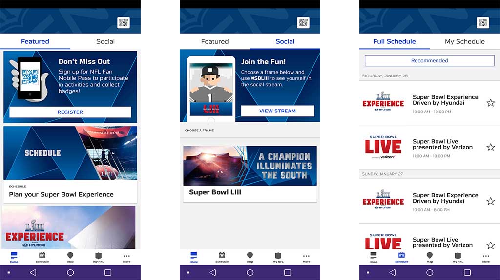 Super Bowl LIII Fan Mobile Pass