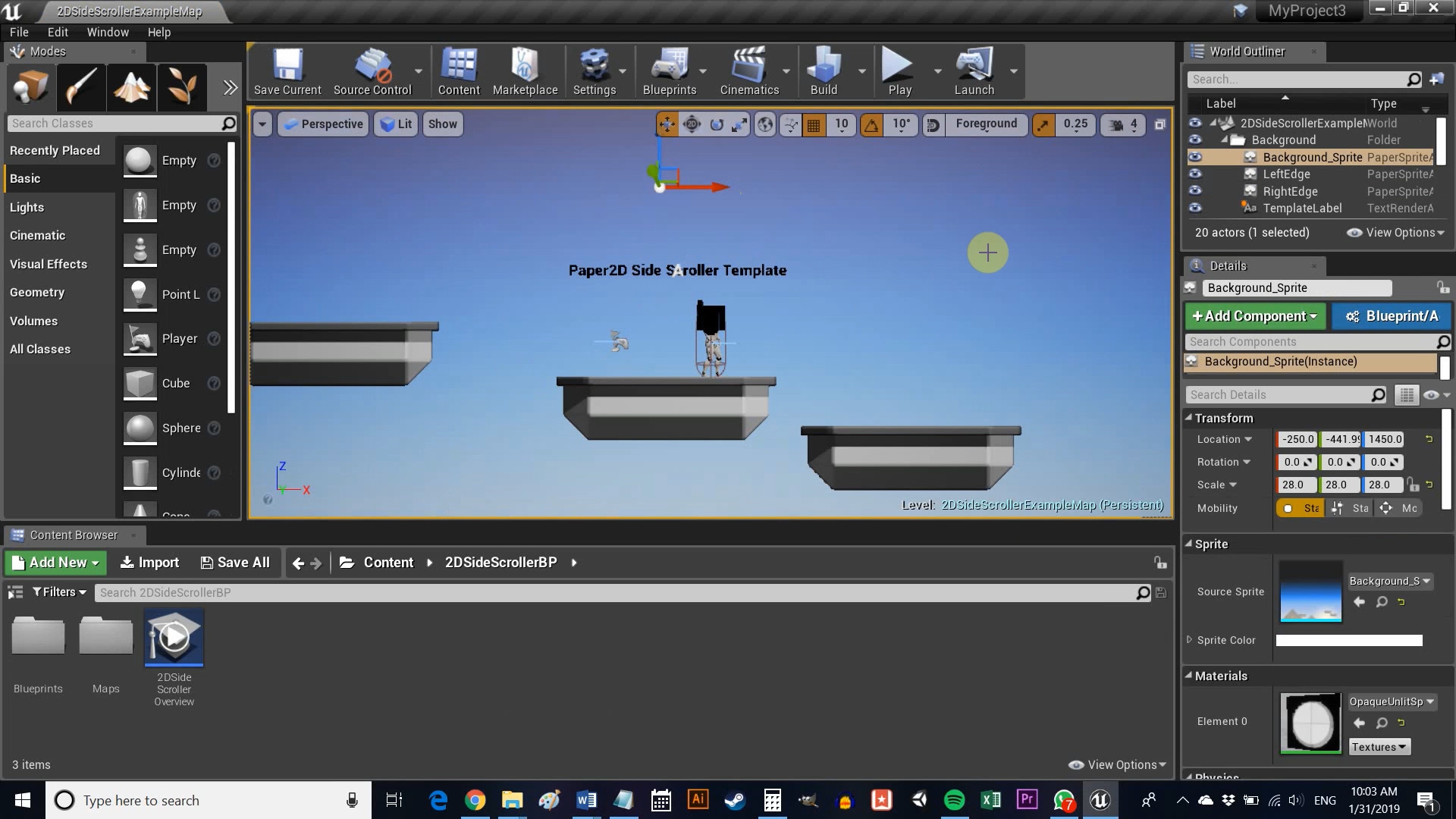 Unreal Engine 4 First Project in Android Game development