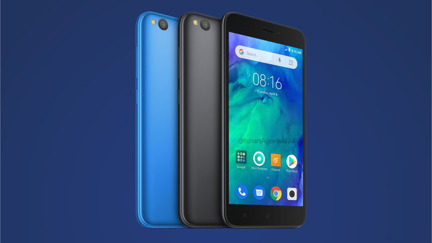 Leaked promotional photos of the Xiaomi Redmi Go, the first Android Go device from the company.