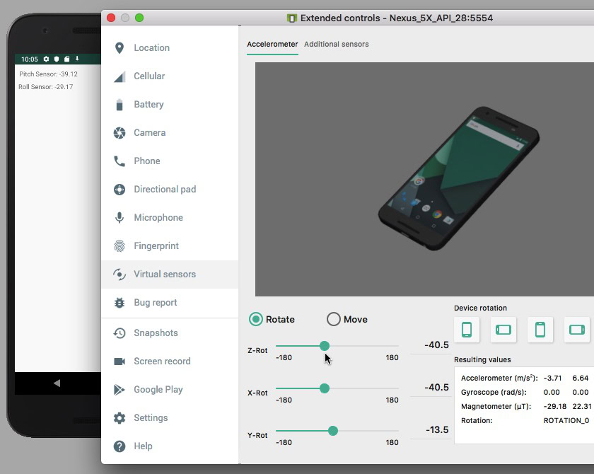 Android sensors - how they work