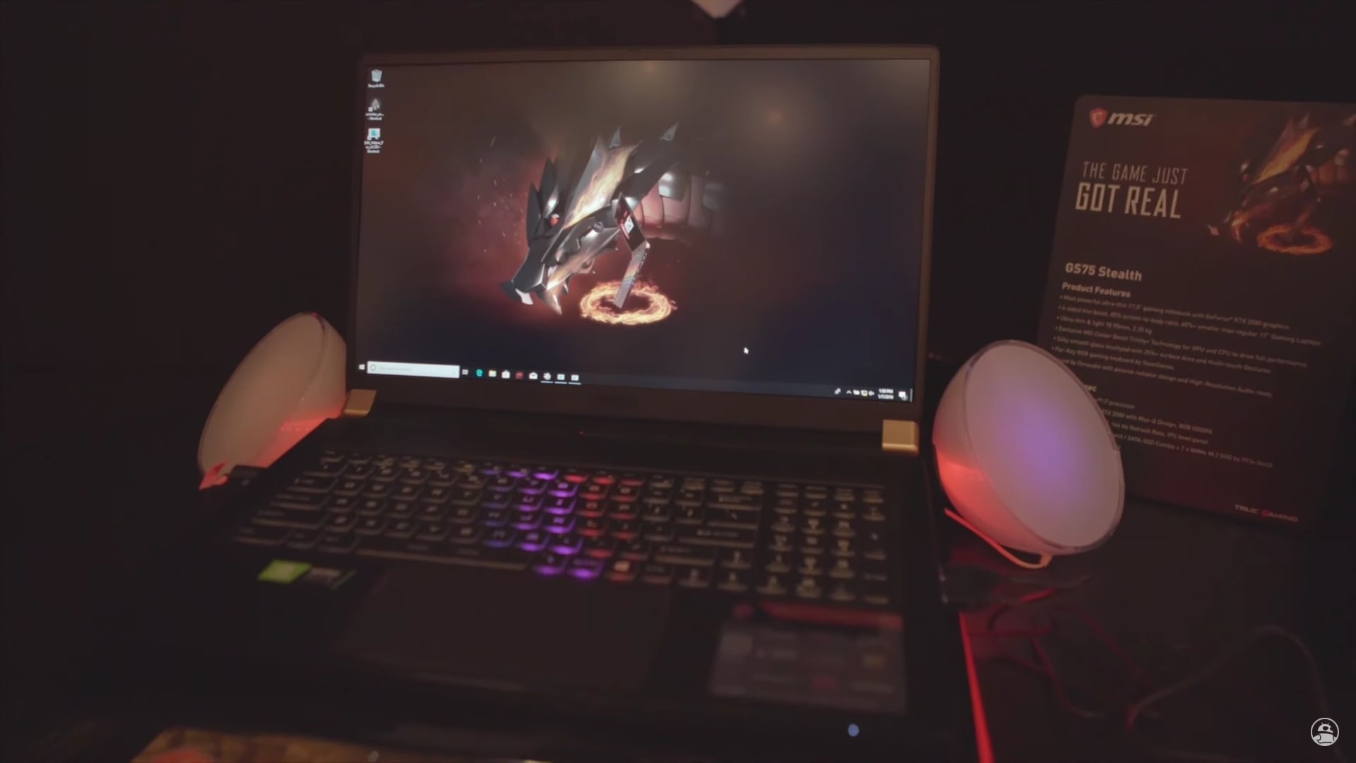 MSI GS75 Stealth - best laptops at CES 2019