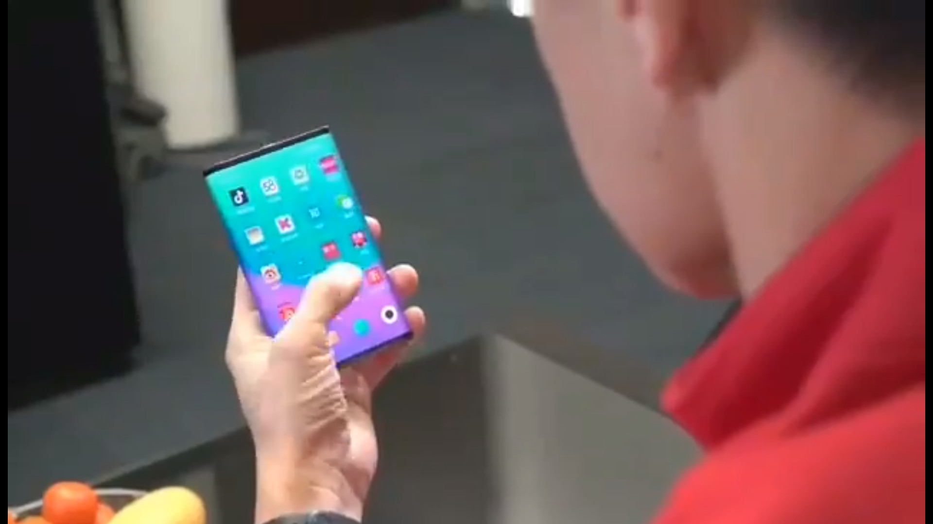 The Xiaomi foldable phone.