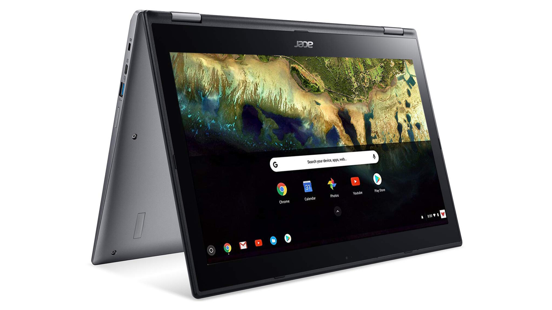 Acer laptops with Chrome OS.