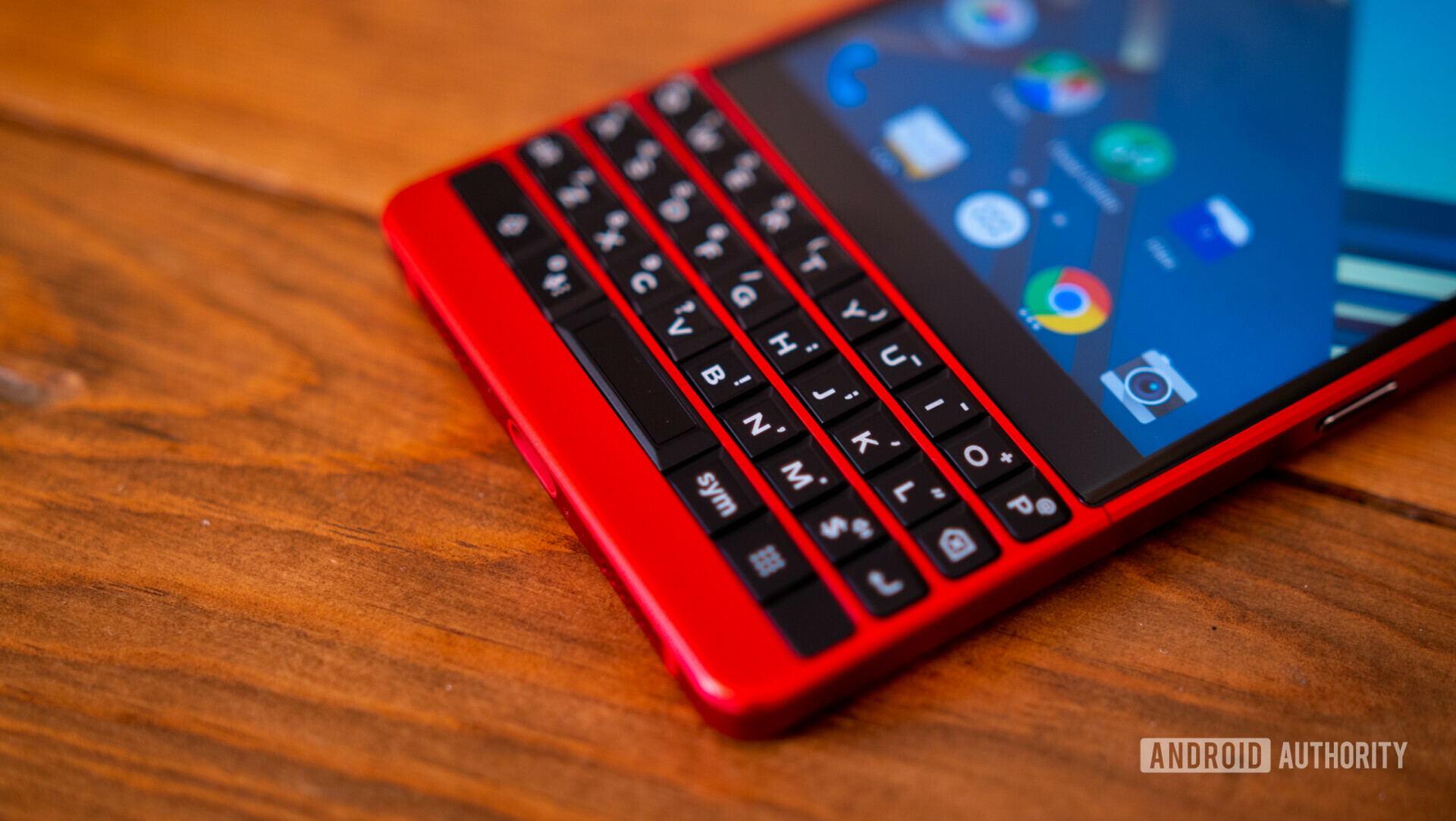 Blackberry KEY2 Red Edition keyboard