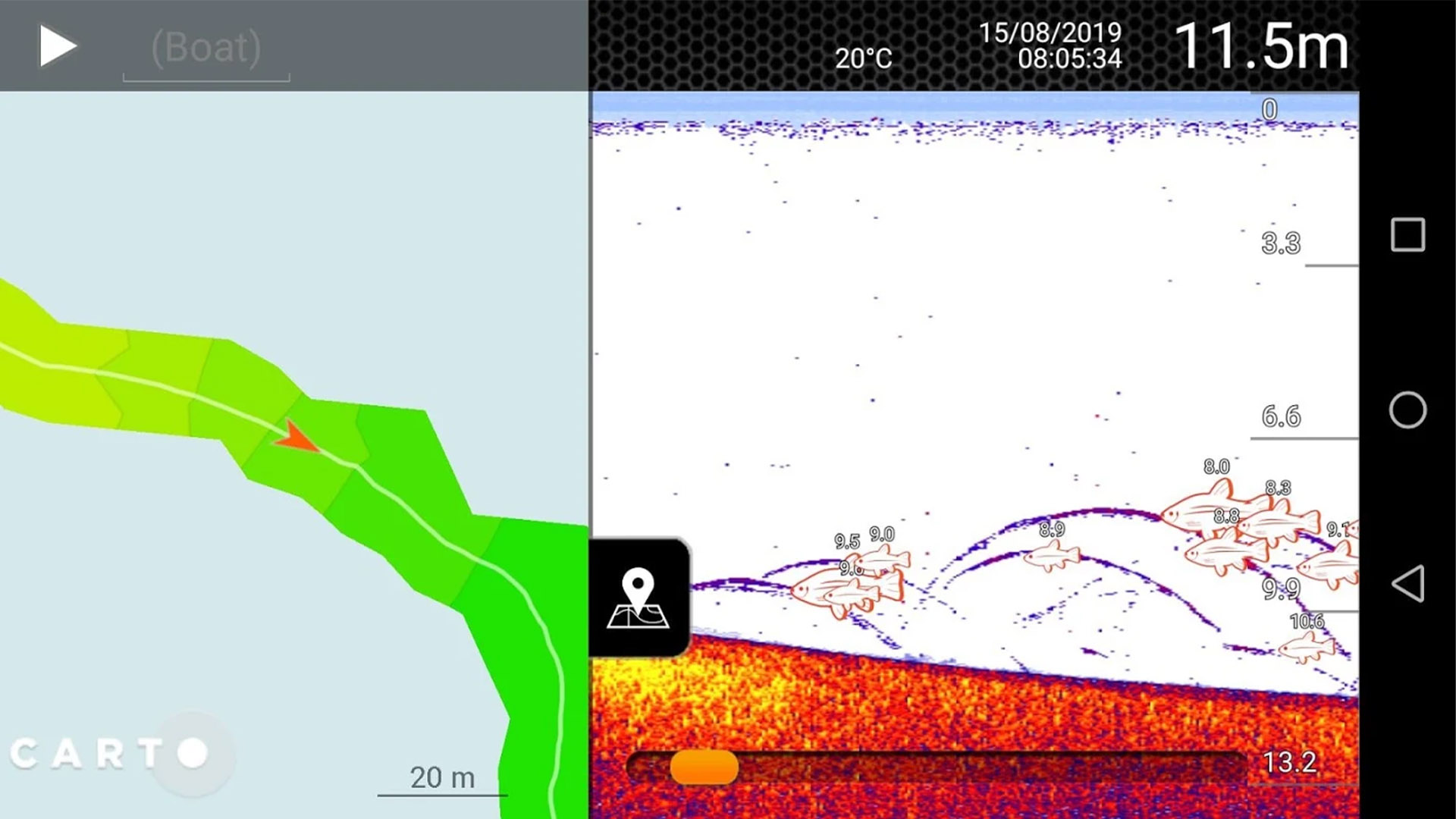 Deeper Smart Sonar best fishing apps for android