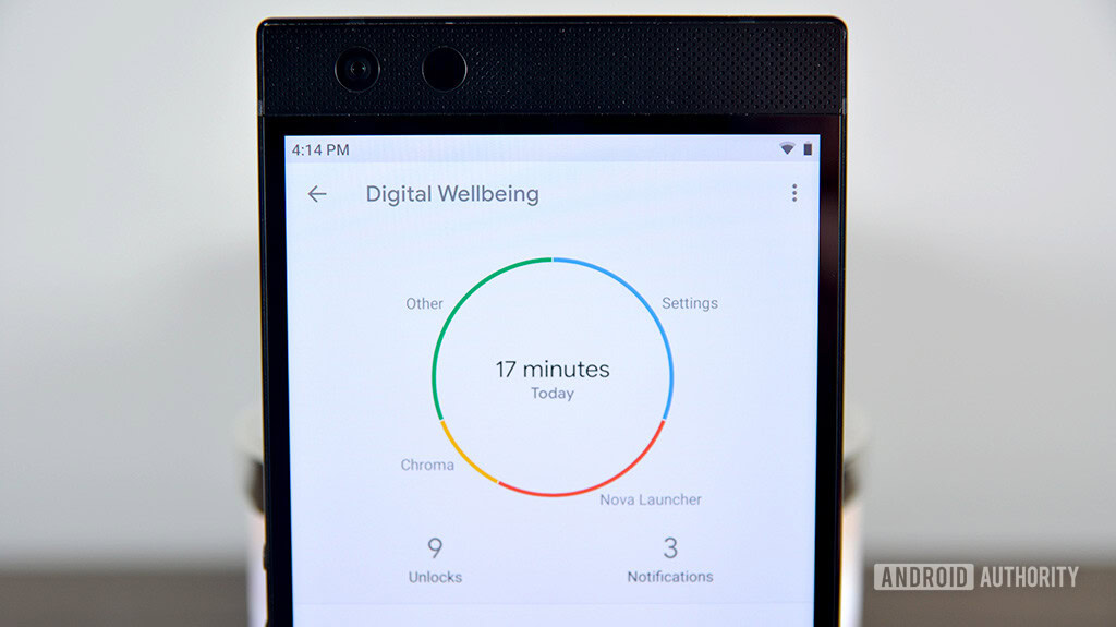 Digital Wellbeing on the Razer Phone 2