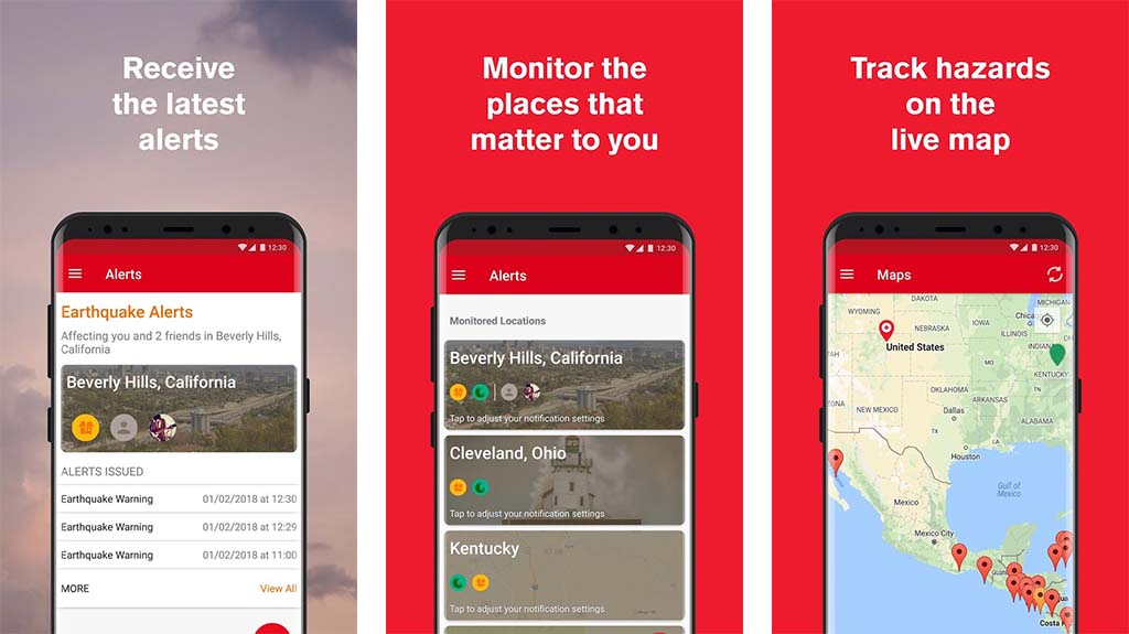 American Red Cross - best earthquake apps for android