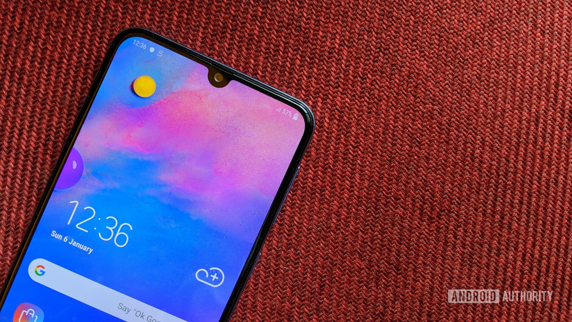 Samsung Galaxy M30 notch