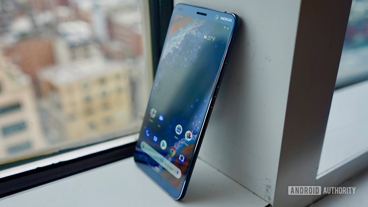 Nokia 9 screen