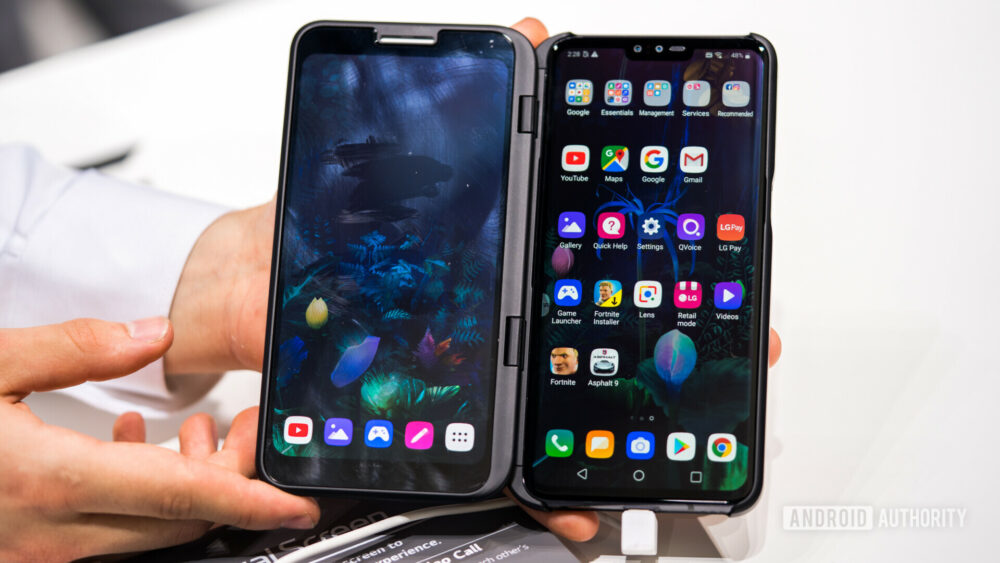 Here's how LG wirelessly connects a secondary display - Android Authority