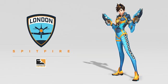 Logo of the London Spitfire. Returning team in Overwatch League Season 2.