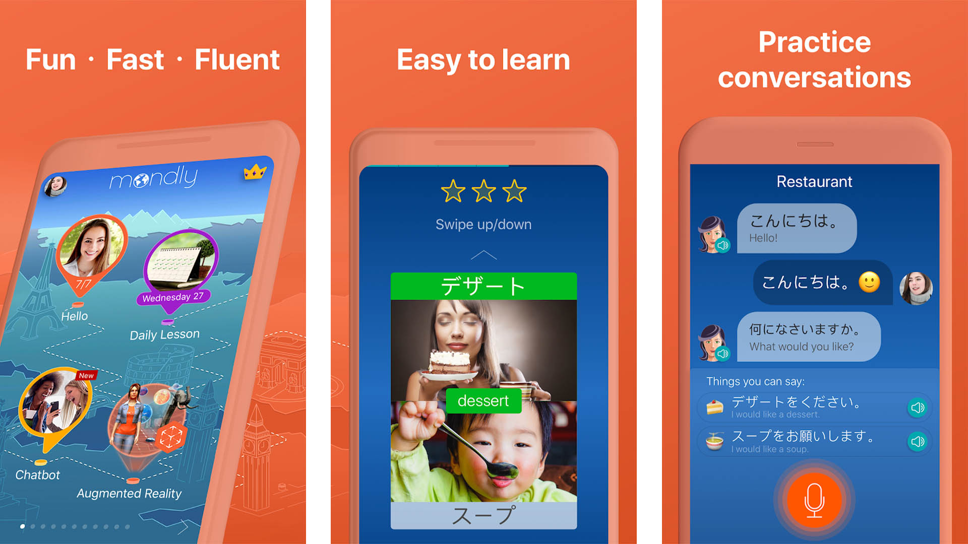 Mondly Learn Japanese 2019 screenshot