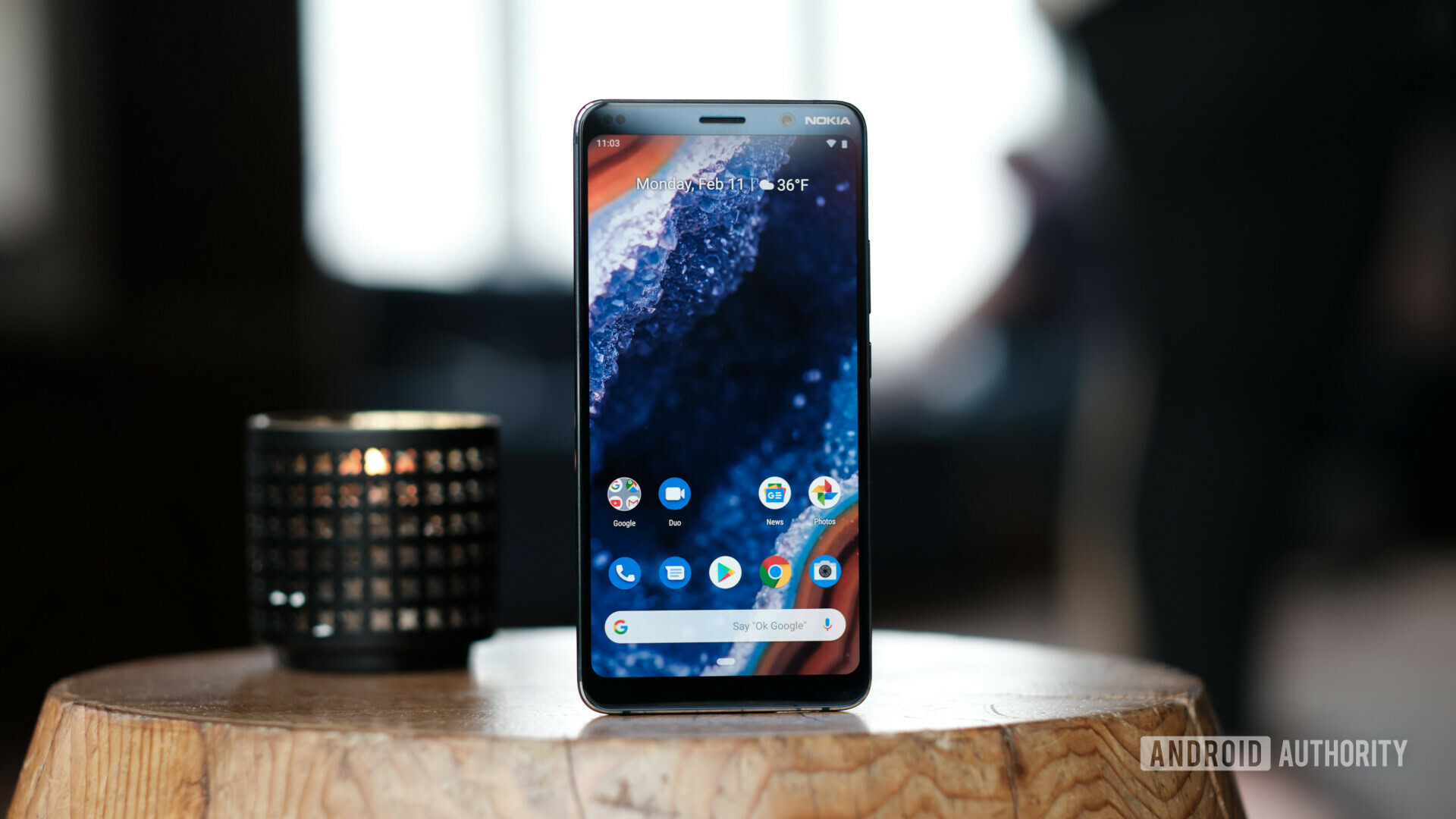 Nokia 9 home screen