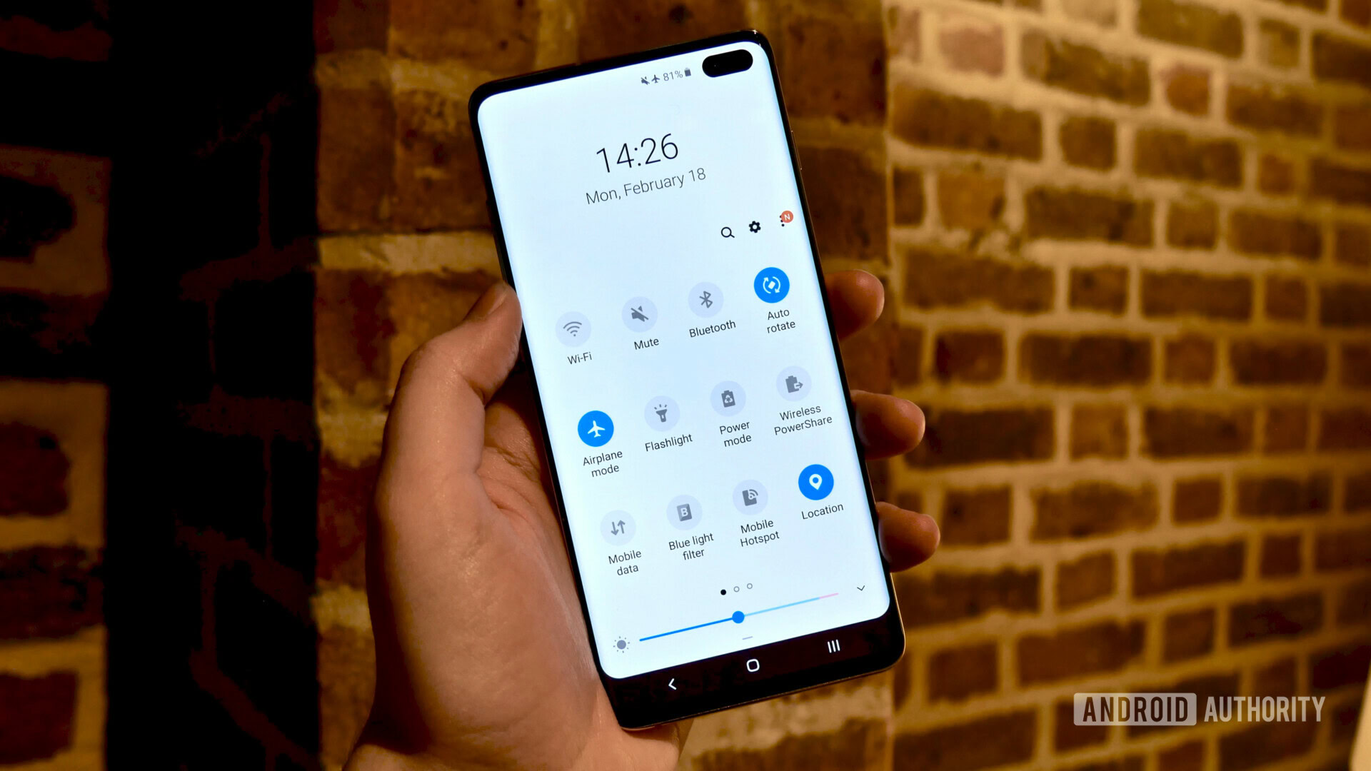 Samsung Galaxy S10 One UI notifications