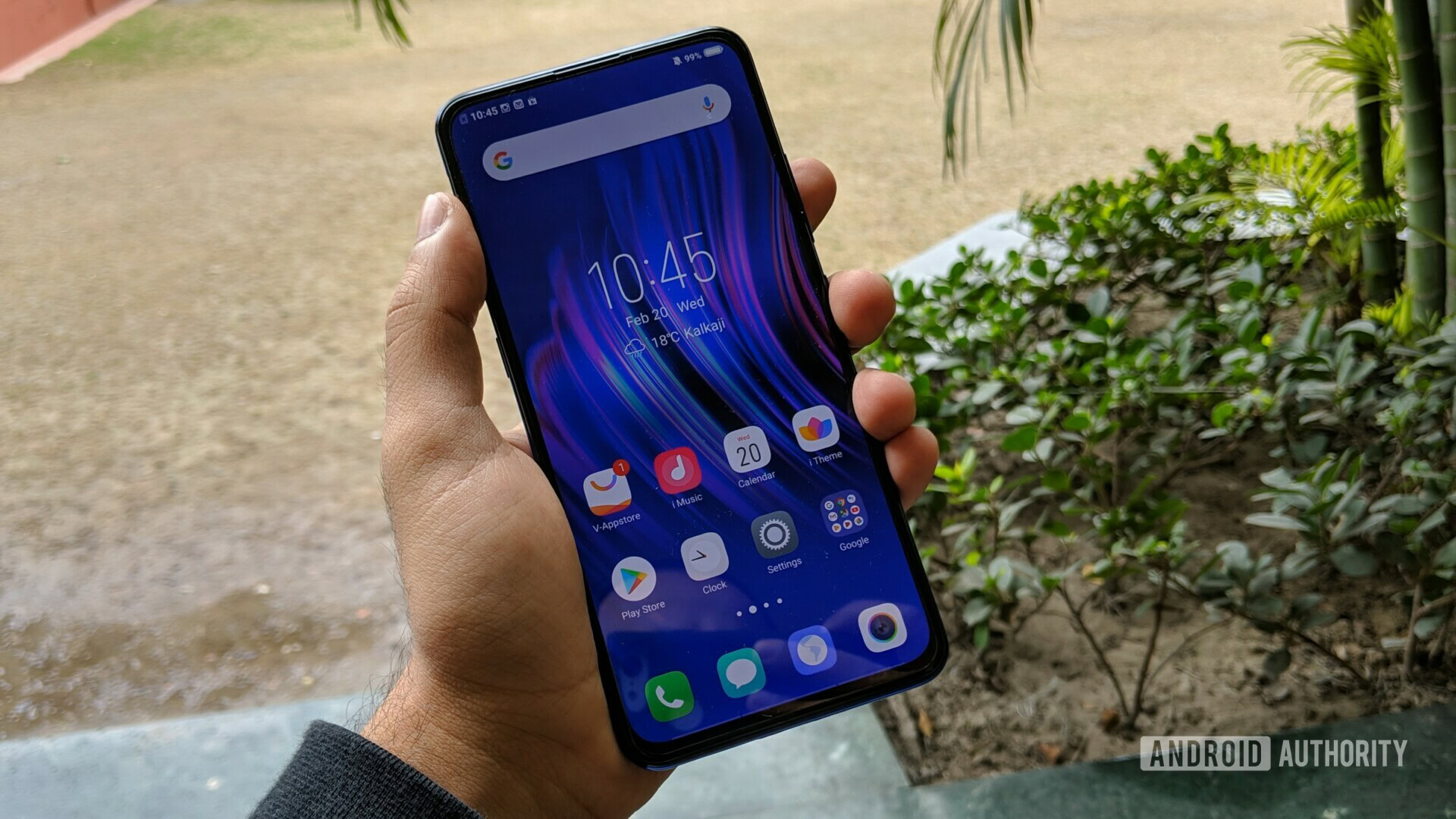 vivo V15 Pro front design