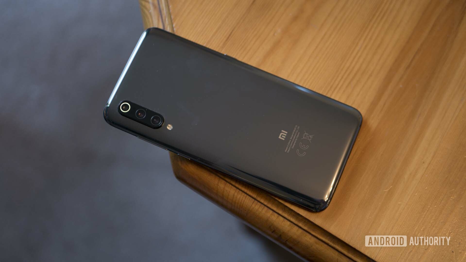 The back of the Xiaomi Mi 9.