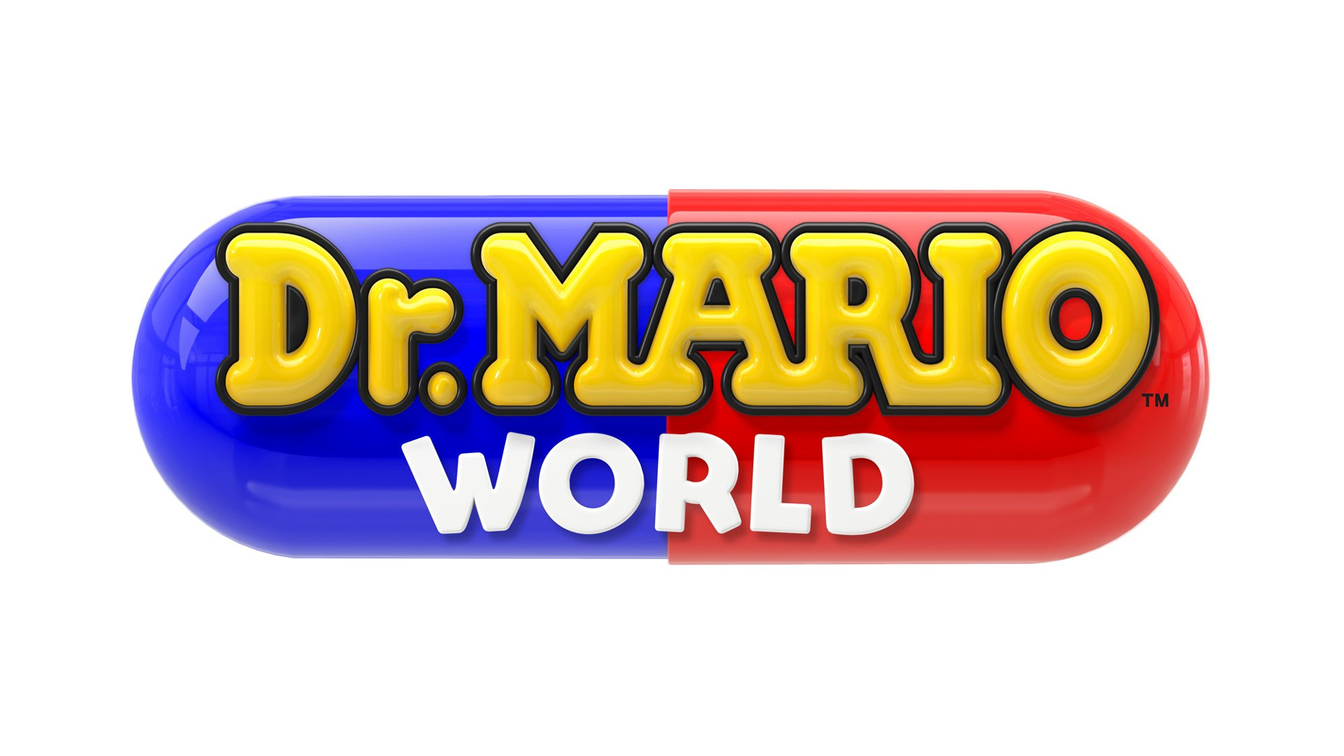 The Dr. Mario World logo.
