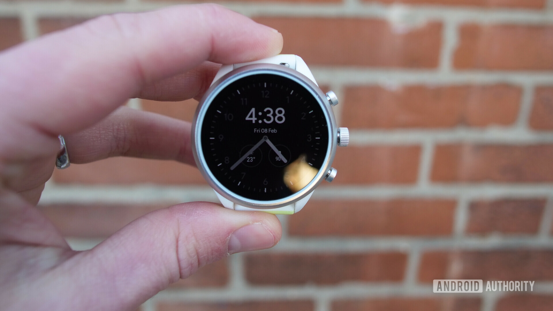 fossil sport smartwatch oled display ambient display