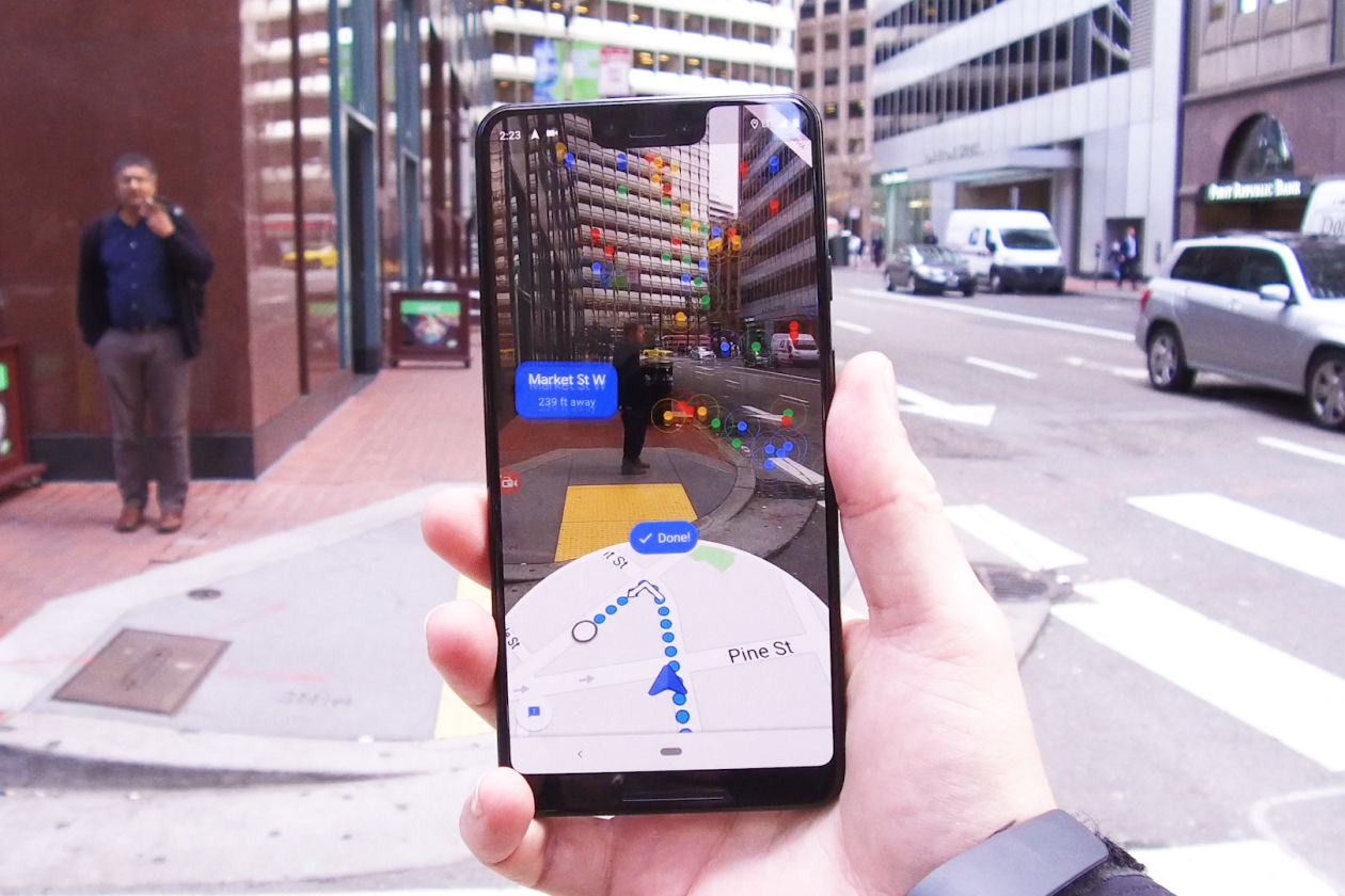 Google Maps - Augmented Reality