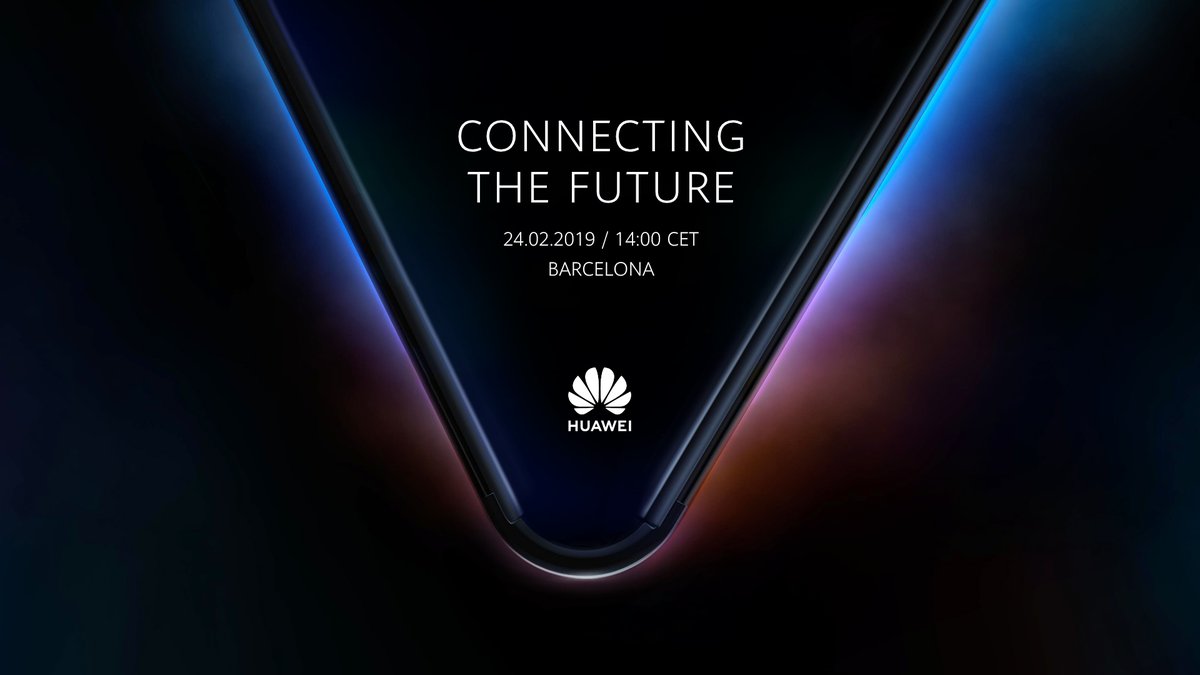 huawei foldable phone MWC