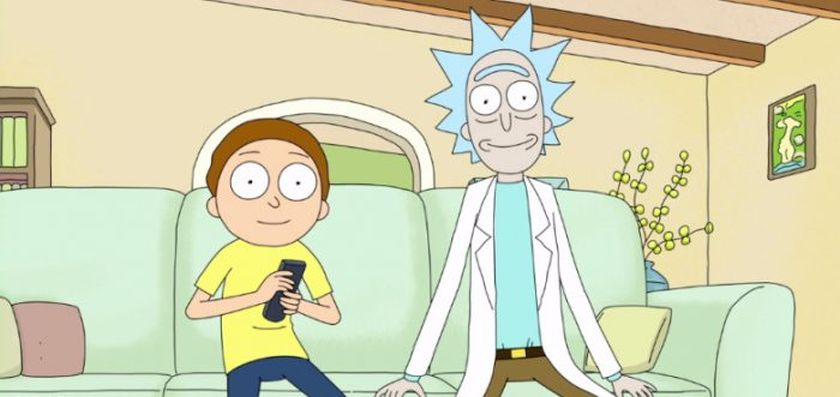 The main characters of the hulu show &quot;Rick and Morty&quot;