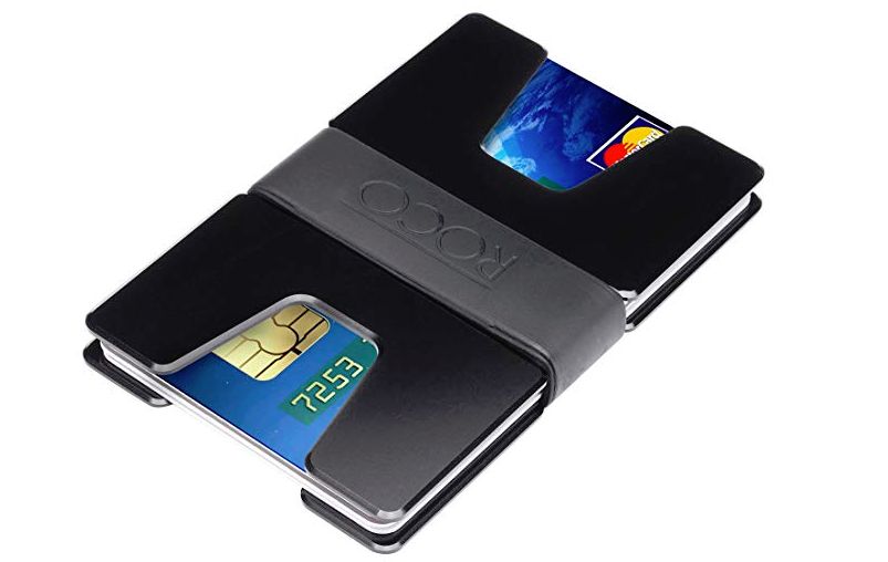 Roco Aluminum Money Clip RFID Wallet