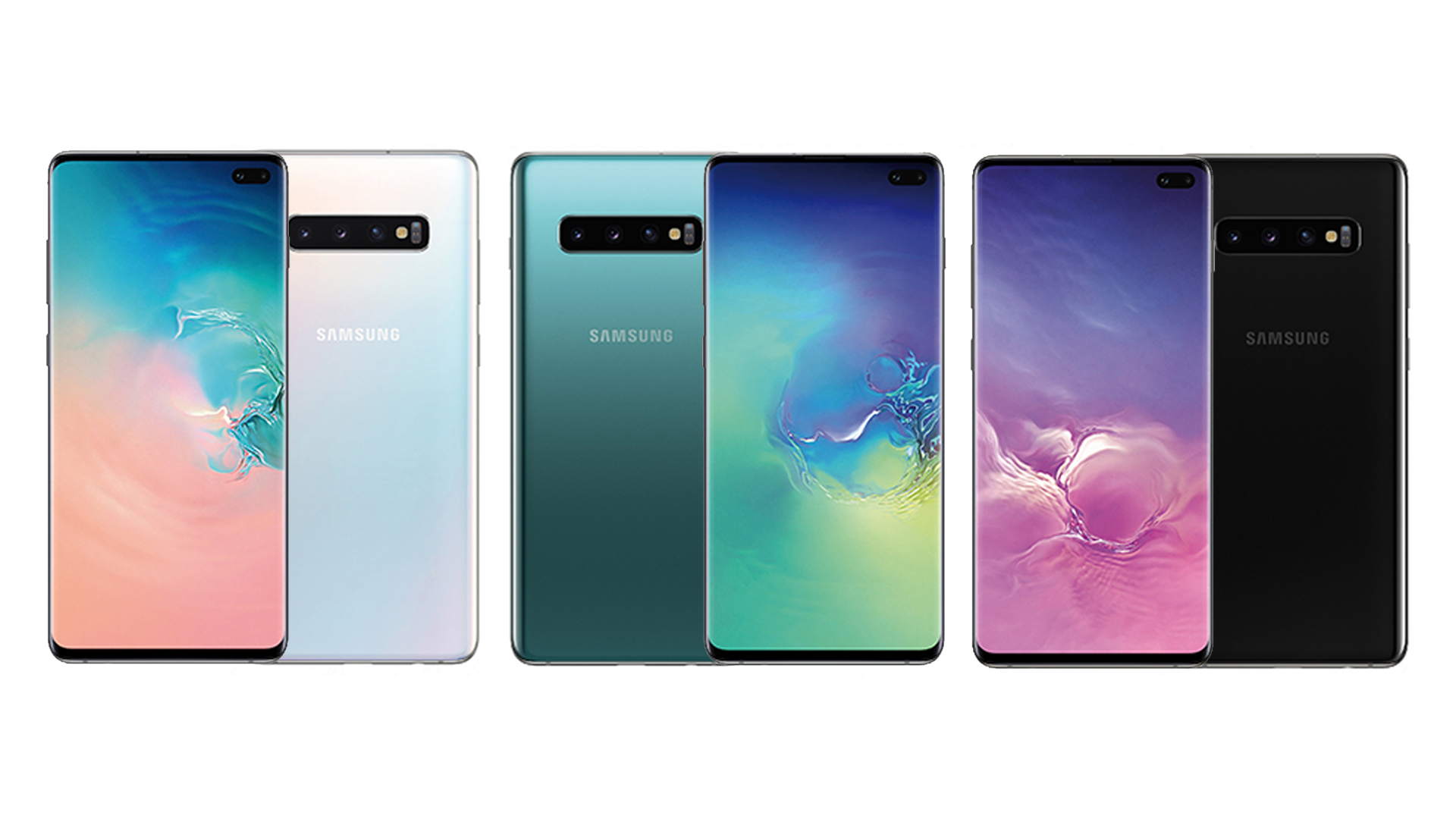 Samsung Galaxy S10 Plus No Watermarks - announced at Mobile World Congress 2019