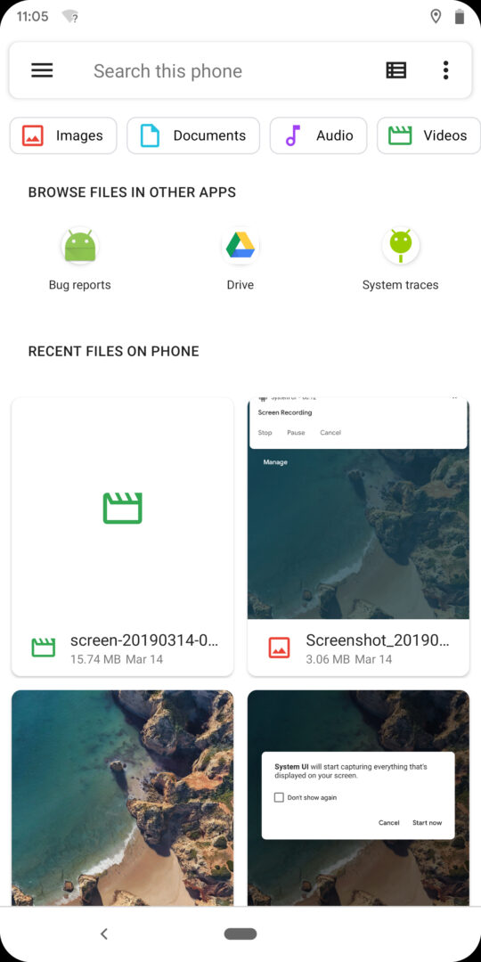 Android Q Files app gets much-needed overhaul - Android Authority