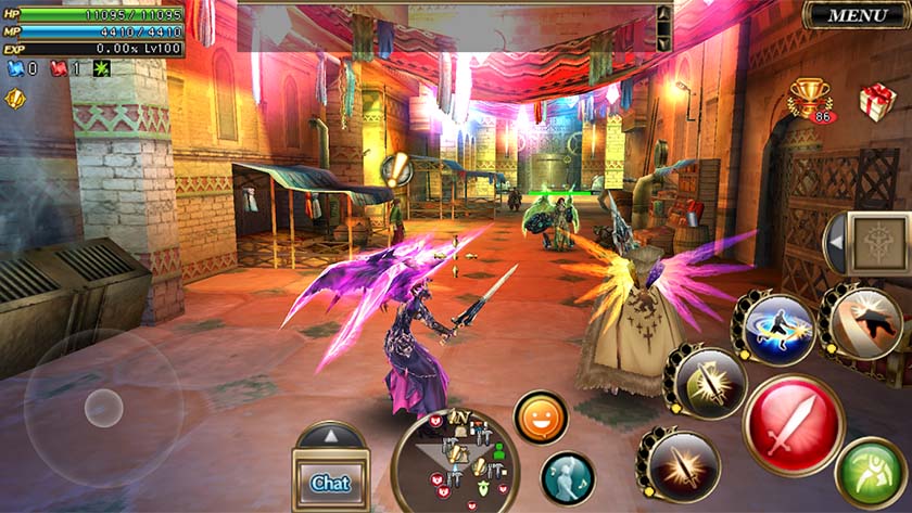 Aurcus Online هي واحدة من أفضل MMORPGs لنظام Android